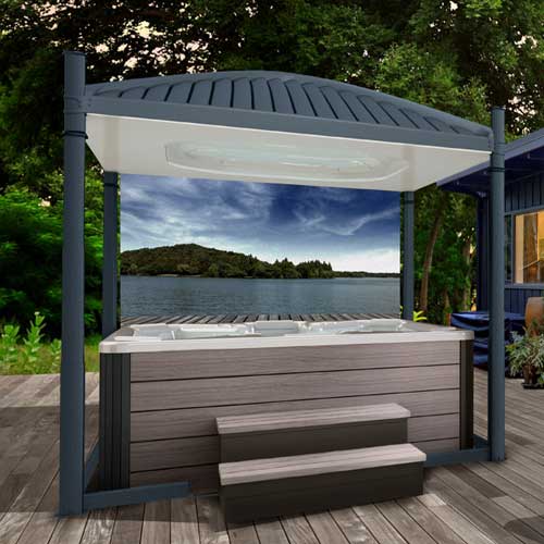 Covana Oasis Mural Island Shade